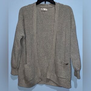 Hollister Light Gray Knit Sweater